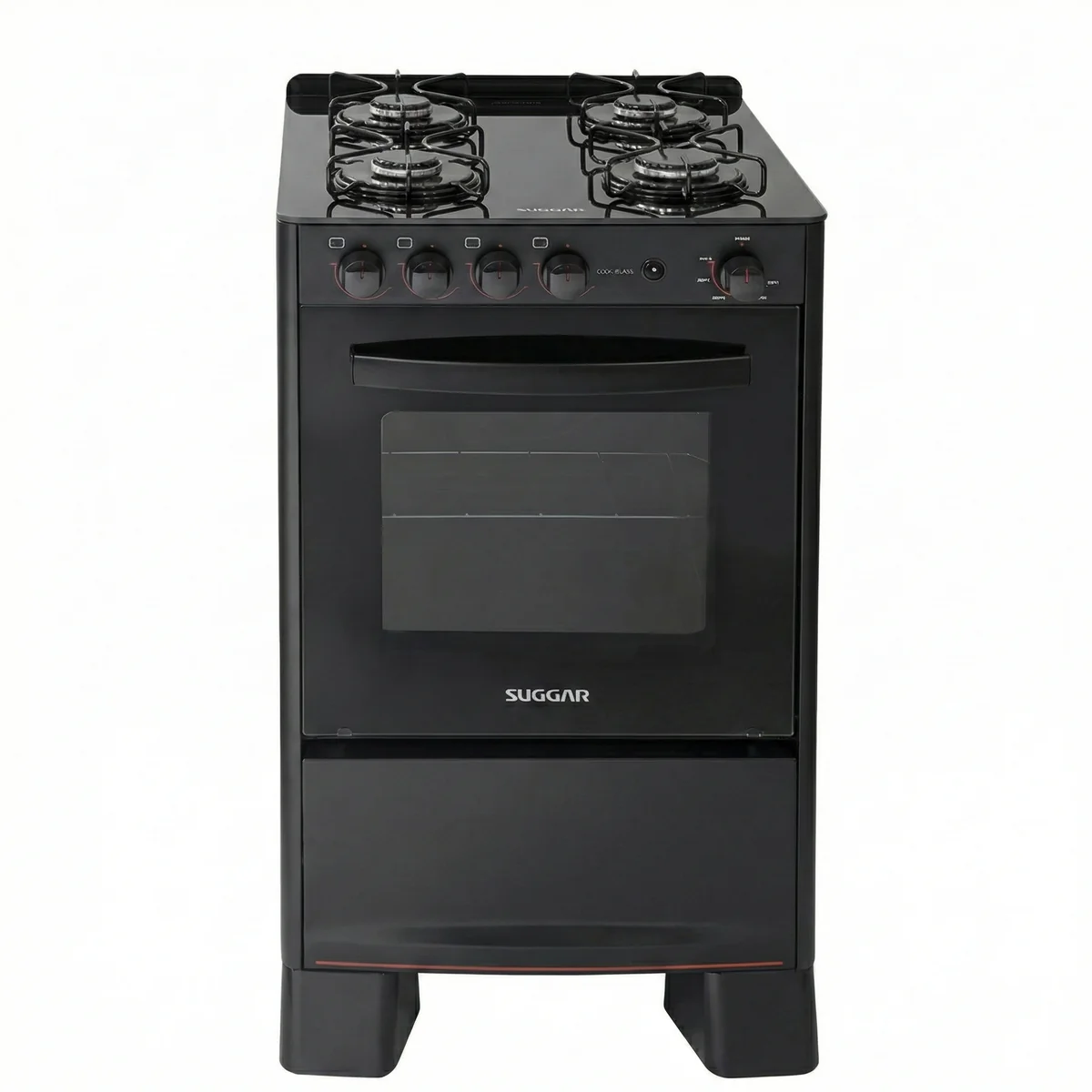 Fogão Suggar Cook Glass 4 bocas